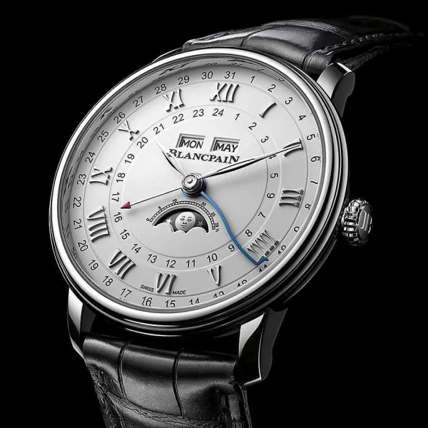 Best Sale Villeret Quanti Me Complet Phases De Lune Gmt 40Mm Men