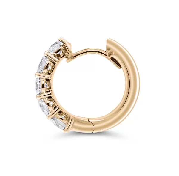 Discount Baguette Love Earrings